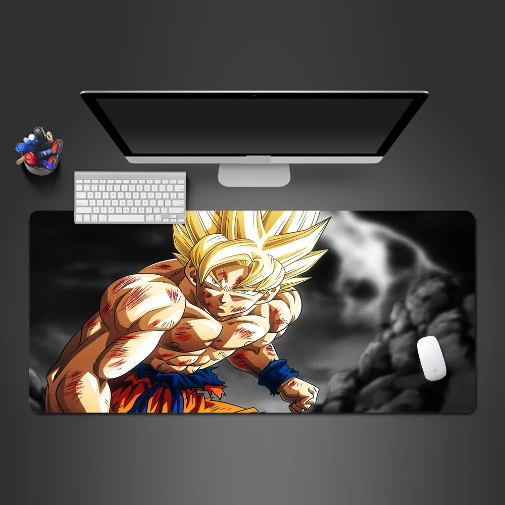 

Super Wukong Z Anime Mouse Pad Professional Computer Game Players Big Play Pad Home Computer Keyboard Desk Mat Christmas gifts