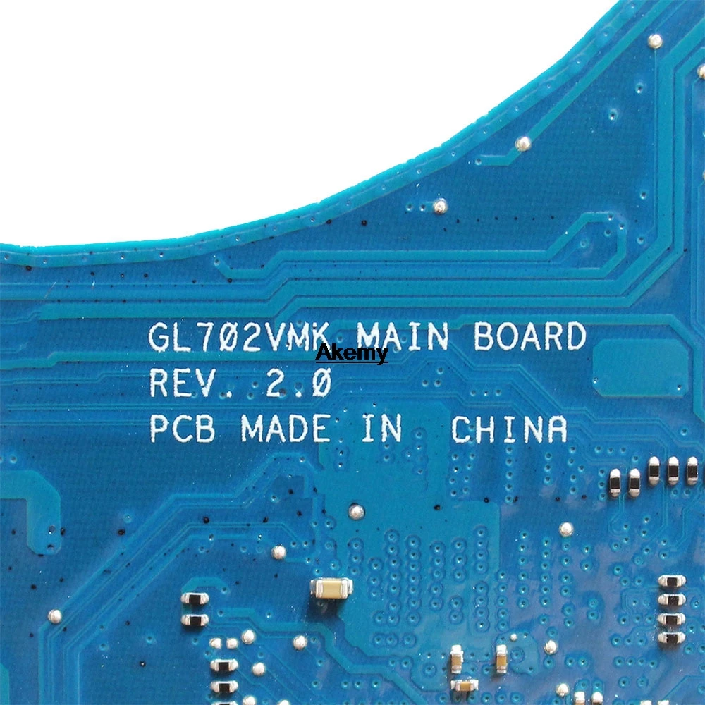 GL702VM Motherboard For ASUS GL702VMK GL702VML GL702VM laptop Motherboard GL702VM Mainboard i5-6300