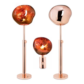 

Postmodern LED lamp Creative Melt Table Lamp Lights acrylic Dixon Lava Irregular Desk Lights for Living Room Bedside lustre Lamp