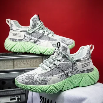 

Breathable Damping New Summer Casual Shoes For Men Fashion Breathable Mesh Men trendy Sneakers Comfortable Large Sports Shoes