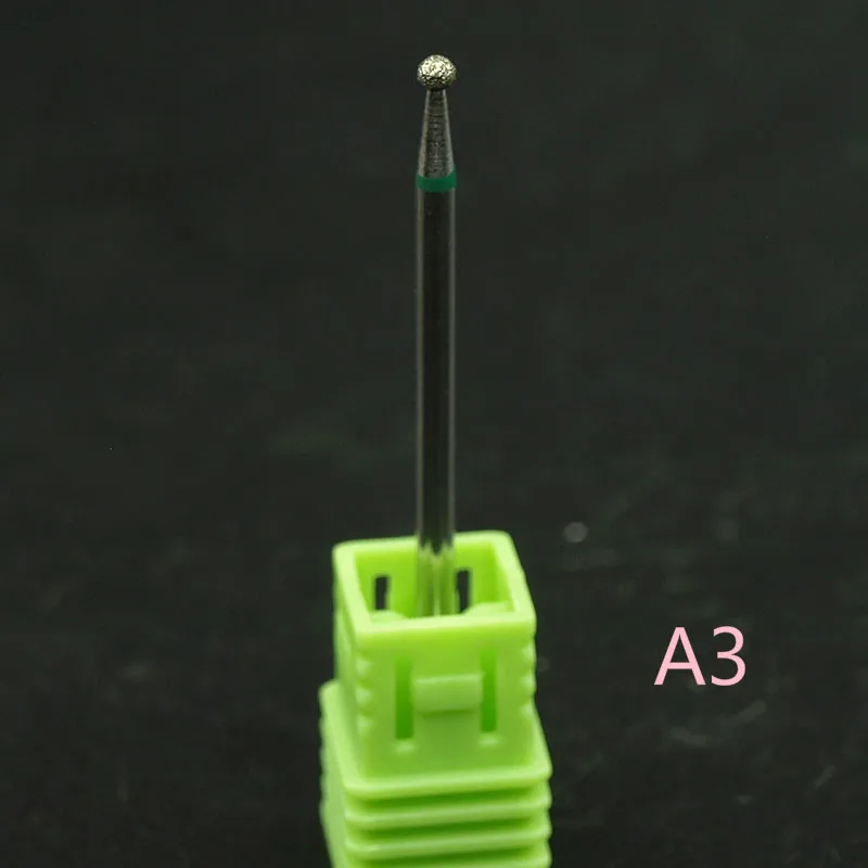EasyNail 3/3" Алмазная дрель для ногтей Фрезерный резак для ногтей электрическое сверло для ногтей для маникюра Сверла Биты-аксессуары сверло для ногтей - Цвет: A3