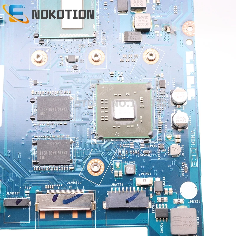  NOKOTION 04X5122 VIUS6 LA-A171P For Lenovo ThinkPad S540 S5-S540 Laptop Motherboard SR170 I5-4200U 
