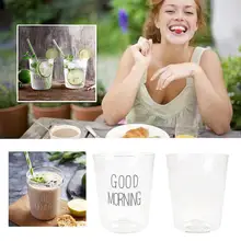 Стеклянная чашка креативная прозрачная термостойкая многоцелевая питьевая стеклянная бутылка для сока пивная посуда для молока чашка зеленого чая бутылка для воды