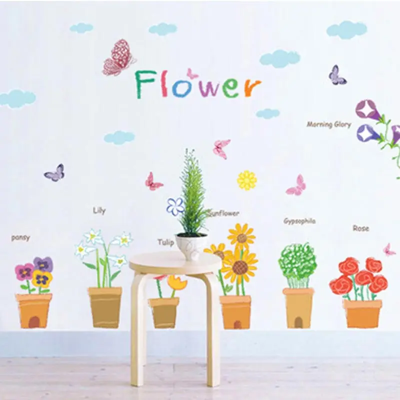 style 4 Самоклеящиеся наклейки на стены для кухонного шкафа, двери, Мультяшные милые магниты на холодильник, водонепроницаемые плитки, Стеклянные Настенные Украшения - Цвет: style 4