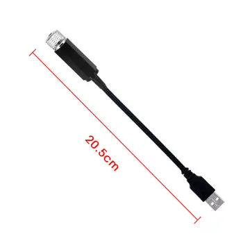 

1x Car Roof Star Night Light USB LED Galaxy Lamp Accessories Green 0.2A