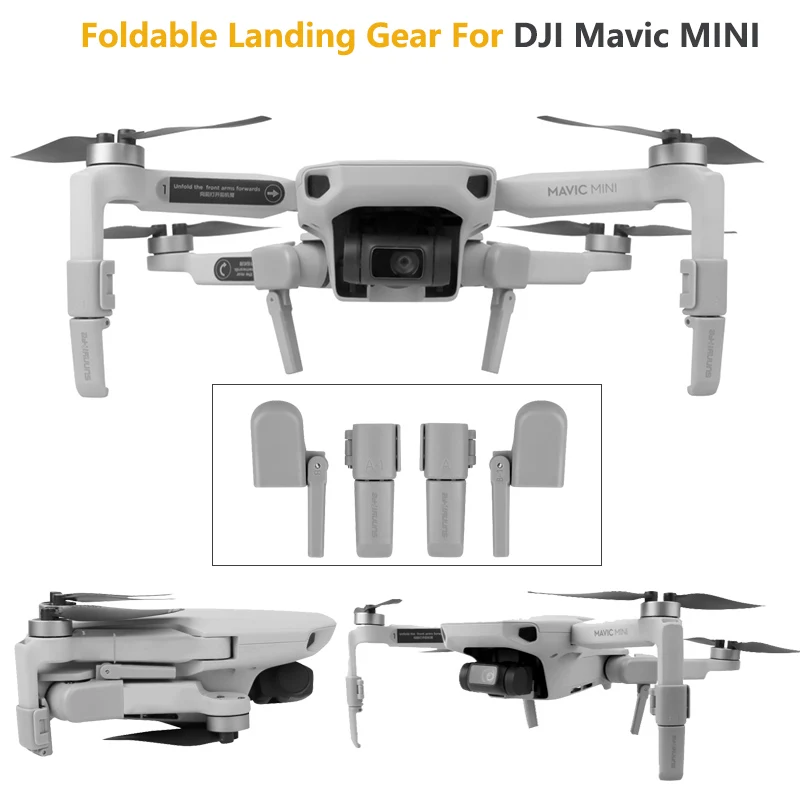 Повышенная Складная опора протектор стабилизаторов ног для DJI Mavic Mini Drone