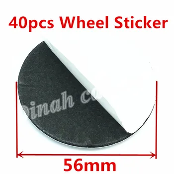 

40pcs 56mm 56.5mm Custom Made or Modification Car Styling Accessories For Wheel Hub Center Caps Logo Emblem Badge Sticker Decal
