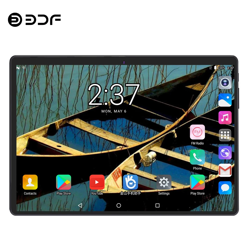 BDF Быстрая Android 7,0 планшетный ПК Tab Pad 10 дюймов ips 8 Core 4 ГБ/64 Гб Две sim-карты 4G LTE телефонный звонок 10," фаблет