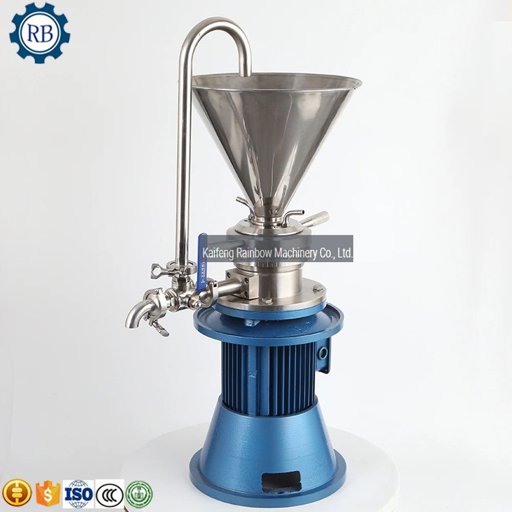 Простая в эксплуатации машина для измельчения арахисового масла/мельница для измельчения тахини/коллоидная мельница для миндаля