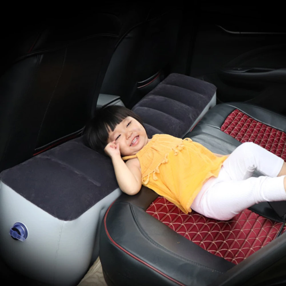 Автомобильный матрас интервальный коврик надувная кровать для пикника на заднем сиденье мягкая складная герметичная Удобная подушка для кемпинга БЫСТРАЯ