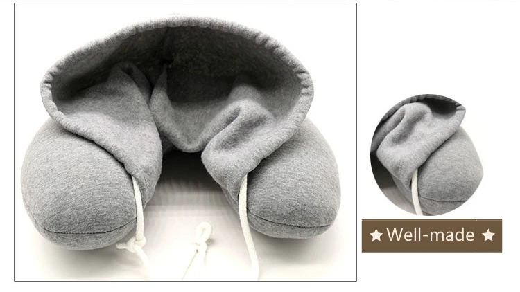 Дорожная подушка с капюшоном 4 цвета|Подушки на кровать| |