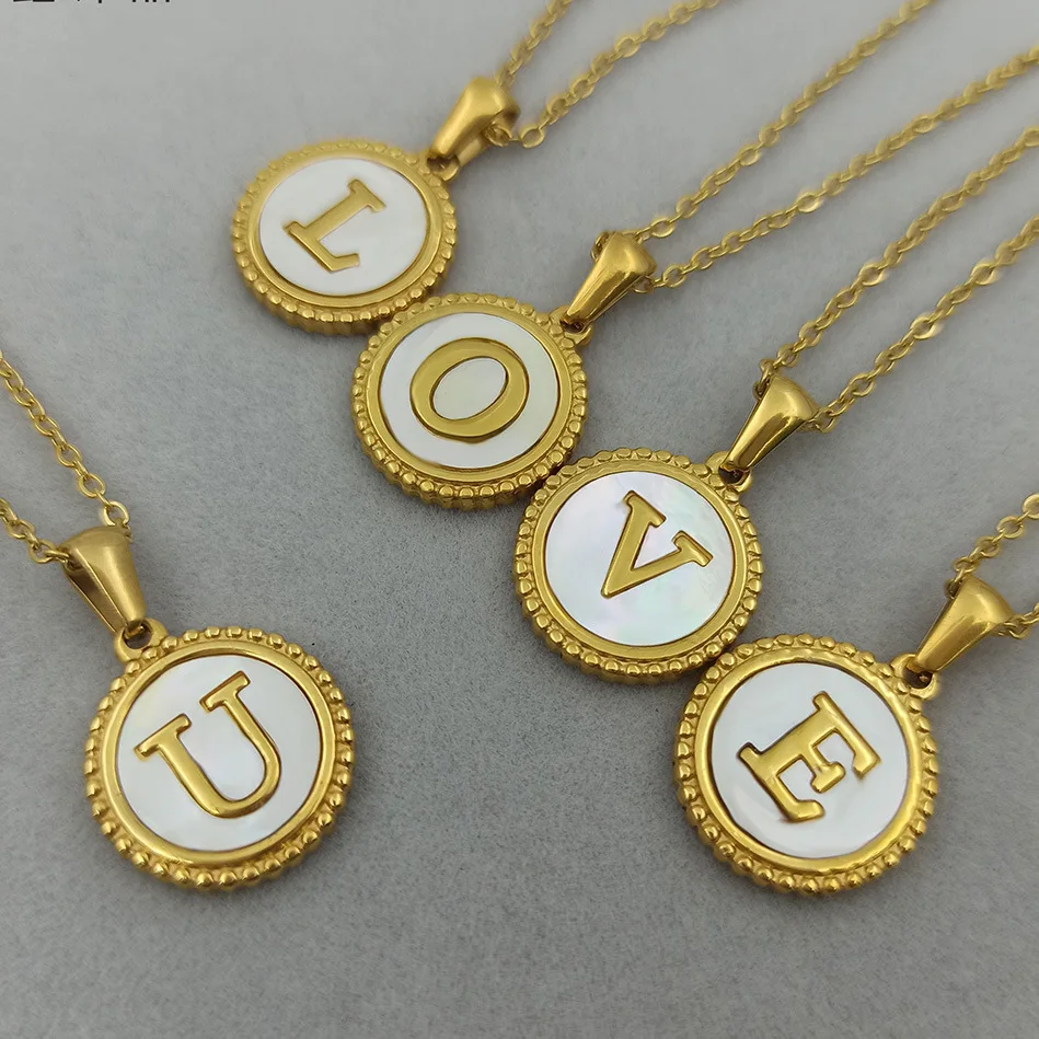 High Quality Initial Letter Necklace 
