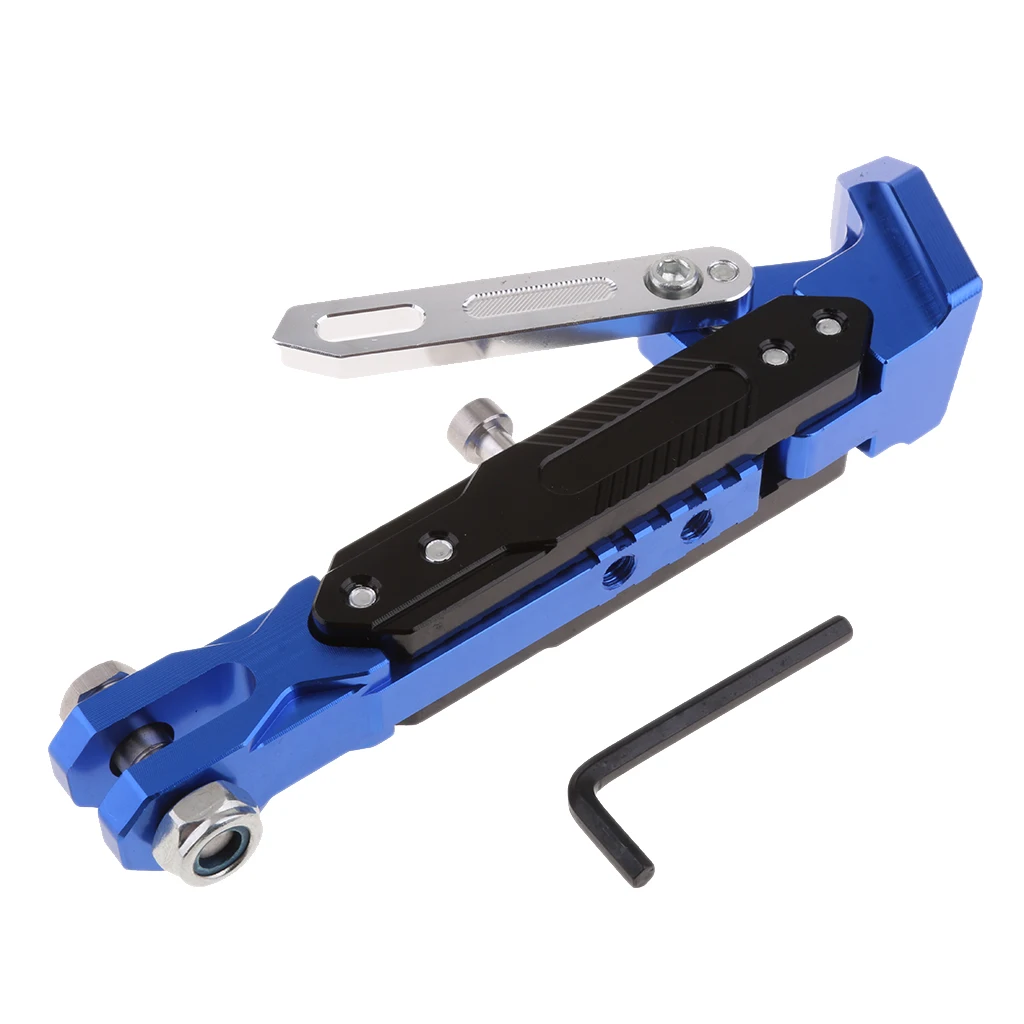 Настраиваемый, CNC алюминиевый мотоцикл подставки боковой удар стенд синего цвета
