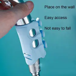 2021 new silicone shower suction cup bracket punch-free mobile bathroom durable nozzle bathroom suction bathroom accessorie V6H9