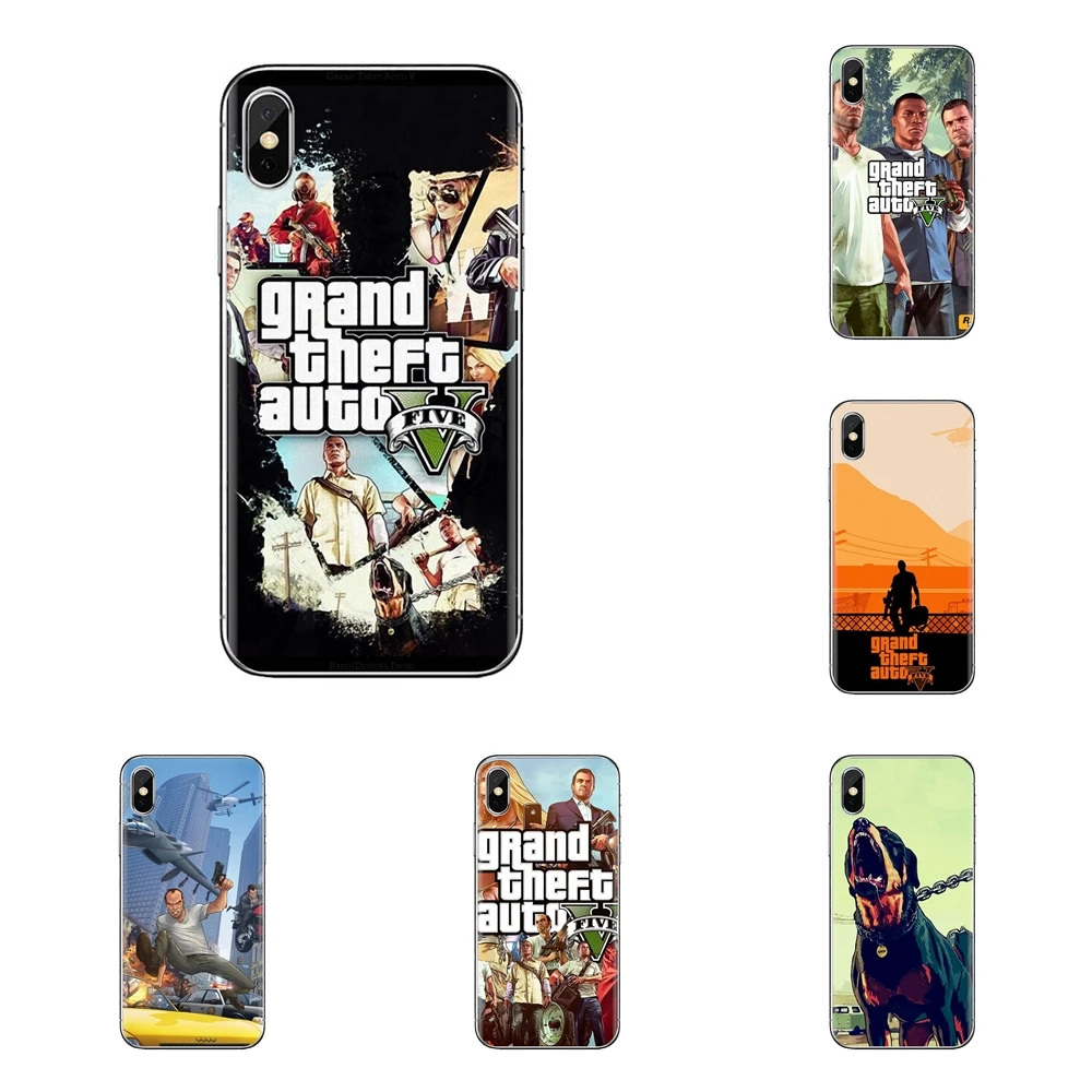 Grand Theft Auto V GTA 5 For Huawei G7 G8 P7 P8 P9 P10 P20 P30 Lite Mini  Pro P Smart Plus 2017 2018 2019 Mobile Phone Case Cover|Fitted Cases| -  AliExpress