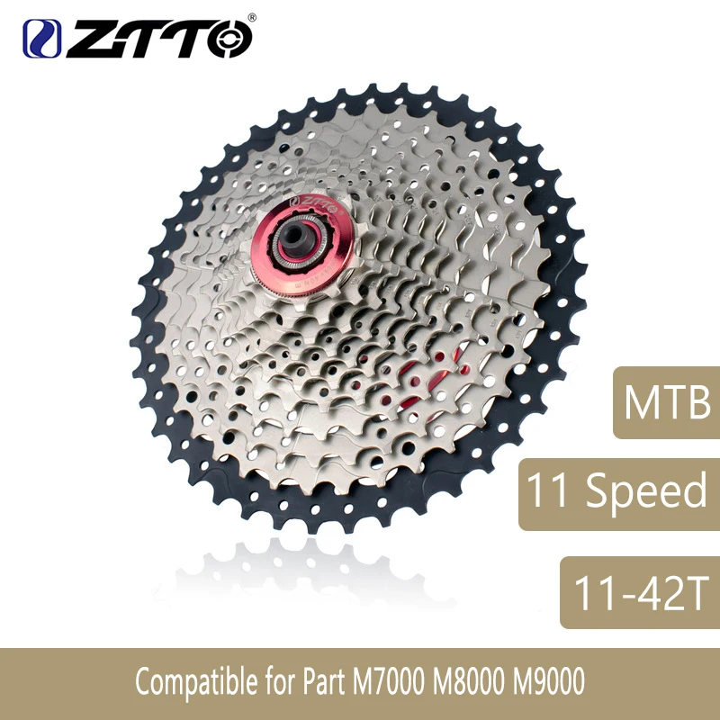 ZTTO горный велосипед MTB 11 скоростная кассета S 42T части велосипеда Cassete Freewheel