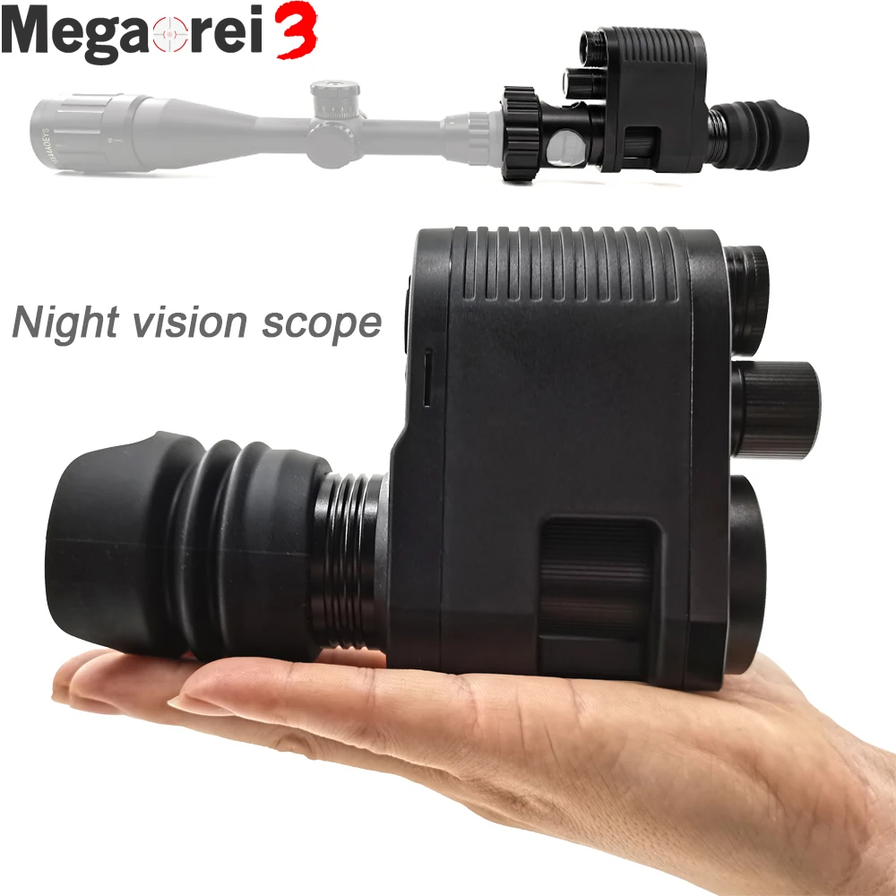 Megaorei 3 Integrated Design Night Vision Device NV007 Camera Lens 25mm Suitable for Eyepiece Telescope Device 42~46mm Adapter