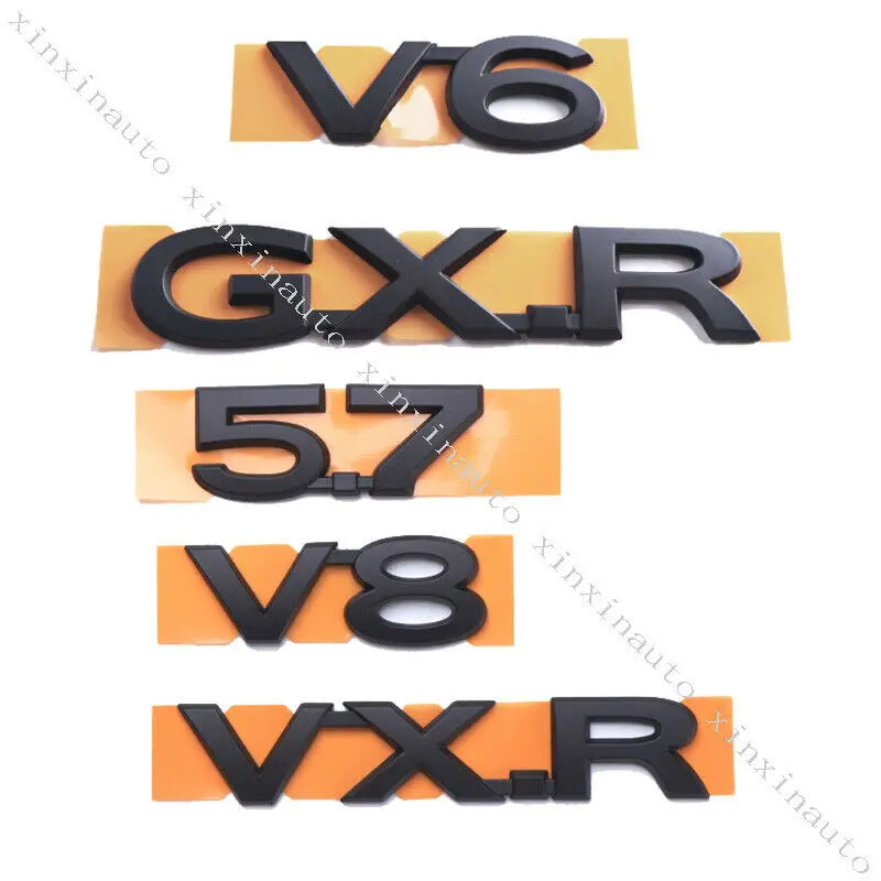 Черный VXR 5 7 V6 V8 GXR фотоэлемент для Toyota Land Cruiser Задняя отделка багажника