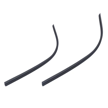

2pcs Silicone 6mm Universal Vehicle Replacement Wiper Blade Refill - 16 Inch & 24 Inch