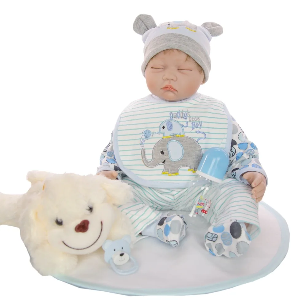 Bebes reborn realista l. o. l куклы игрушки 22 дюймов 55 см Силиконовые reborn куклы для девочек игрушки подарок bonecas