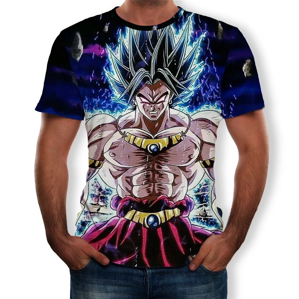 

Anime Dragon Ball 3D Printing T-shirt Men Cool Fashion Breathable Short-Sleeved Cartoon T-Shirt Camisetas Hombre Tshirt Top Tees