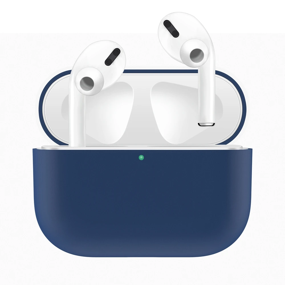 Для Apple AirPods Pro Чехол силиконовый Bluetooth беспроводной TWS наушники защитный чехол для Air Pods Pro чехол противоударный