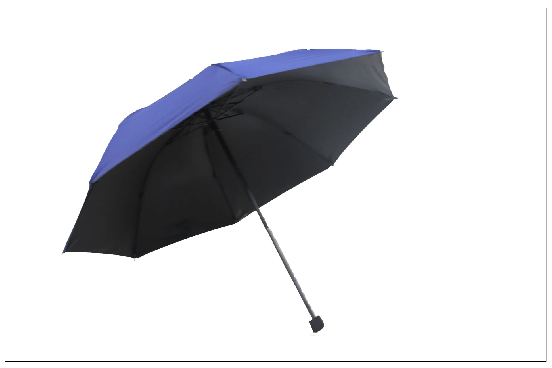 Vinyl Sun-resistant Parasol Folding Mini Parasol Fashion UV-Protection Rain Or Shine Dual Purpose Tri-fold Umbrella