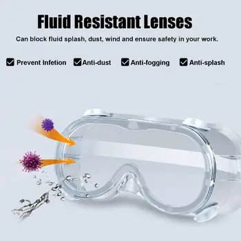 

1Pcs Medical Protective Glasses Completely Closed Breathable Safety Goggles Cycling Riding Eye Protection Glasses ZBB30039