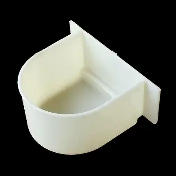 

12Pcs Bird Cage Food Boxes Trough Parrot Seed Feeder Food Water Feeding Bowl Cup