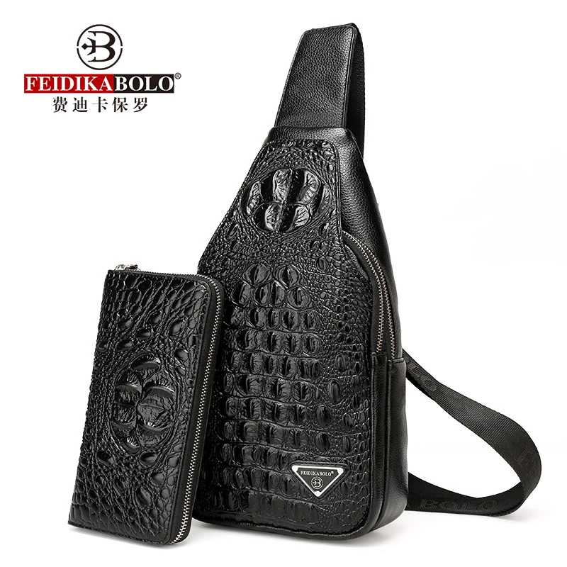 Feidikabolo-Crocodile-Pattern-Leather-Men-s-Chest-Bag-Purse-Fashion ...