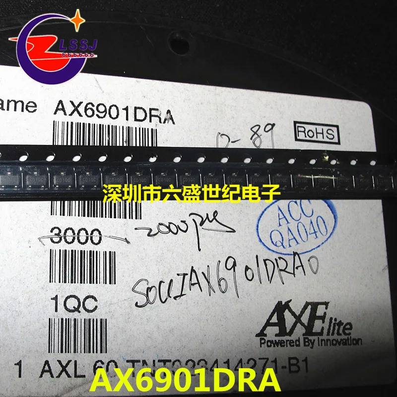 30 шт./лот PT7M7809STEX TLV809K33DBVR AX6901DRA TL431CDBZR SOT23-3 Новинка