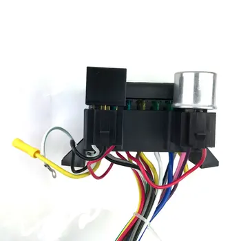 

12 Circuit Universal Wiring Harness For Muscle Car Hot Rod Street Rod Xl Wires For Si-At52001 Durable Wires