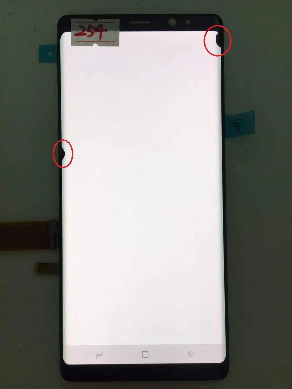 С рамкой черный горошек супер Amoled lcd для samsung Galaxy Note 8 N950 SM-N950F ЖК-дисплей сенсорный