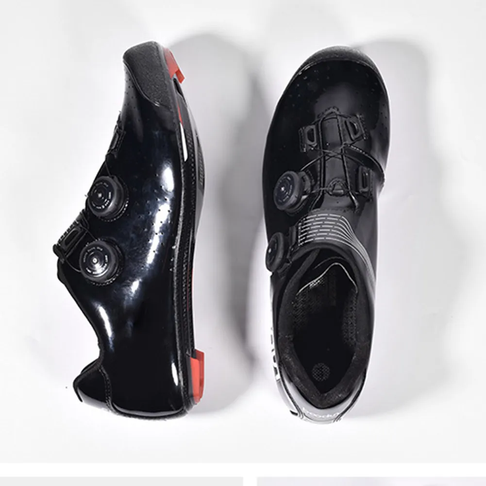 Быстрая кружевная обувь для шоссейного велосипеда, велосипедная обувь с блокировкой, подошва из углеродного волокна, Нескользящие износостойкие кроссовки, sapatilha ciclismo