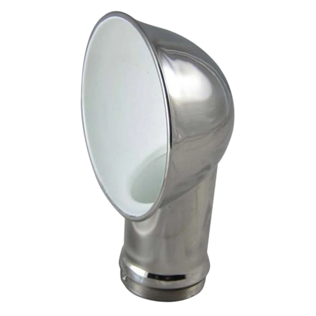 Stainless Steel Marine Round Low Profile Cowl Vent, 3 inch,Silver