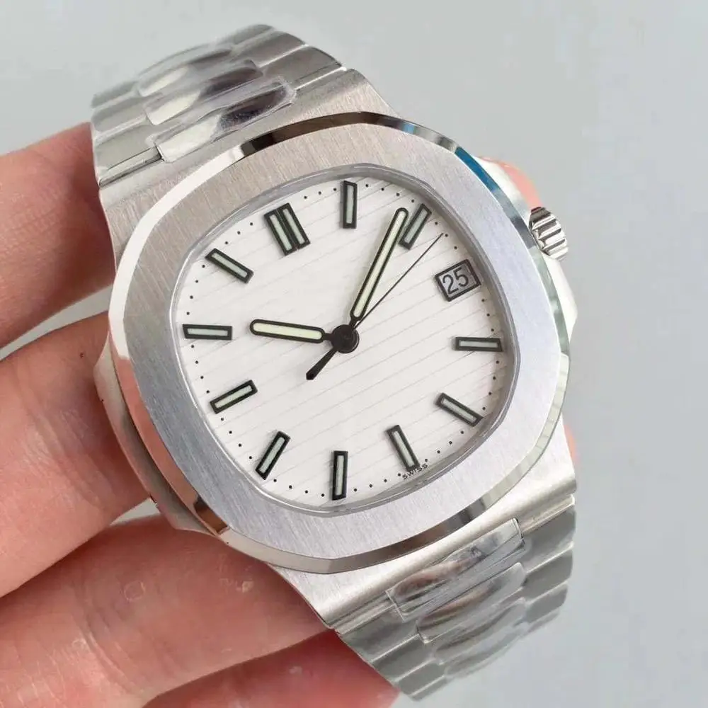 

Boutique fashion luxury men's calendar stainless steel dial 40mm 5711 automatic mechanical men's waterproof exquisite watch