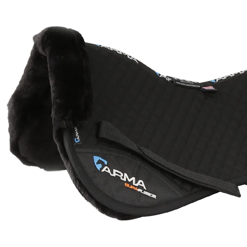 Artificial Lambhair Equestrian Saddle Pad, Shockproof Equipment, Shock Cushioning, when riding horses, 8219051