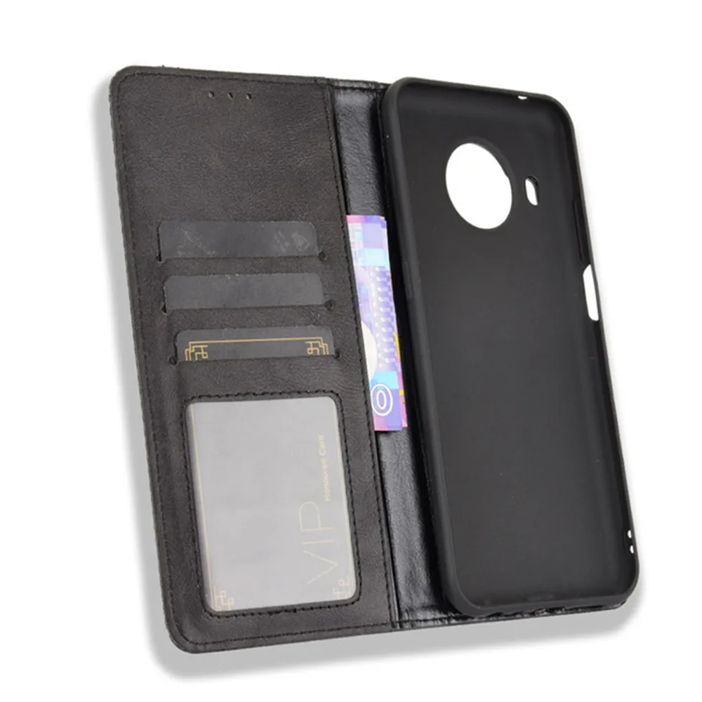 Luxury Flip PU Leather Wallet Magnetic Adsorption Case