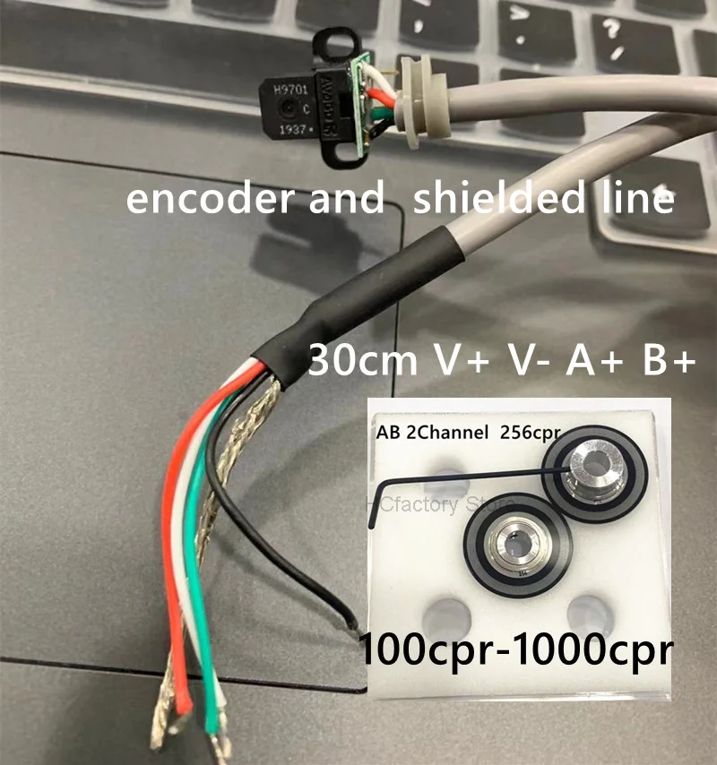 

Original Heds-97311000cpr, 1000ppr, AB / 2C, disc counting grating wheel code encoder, outer diameter 25.4mm Wholesale