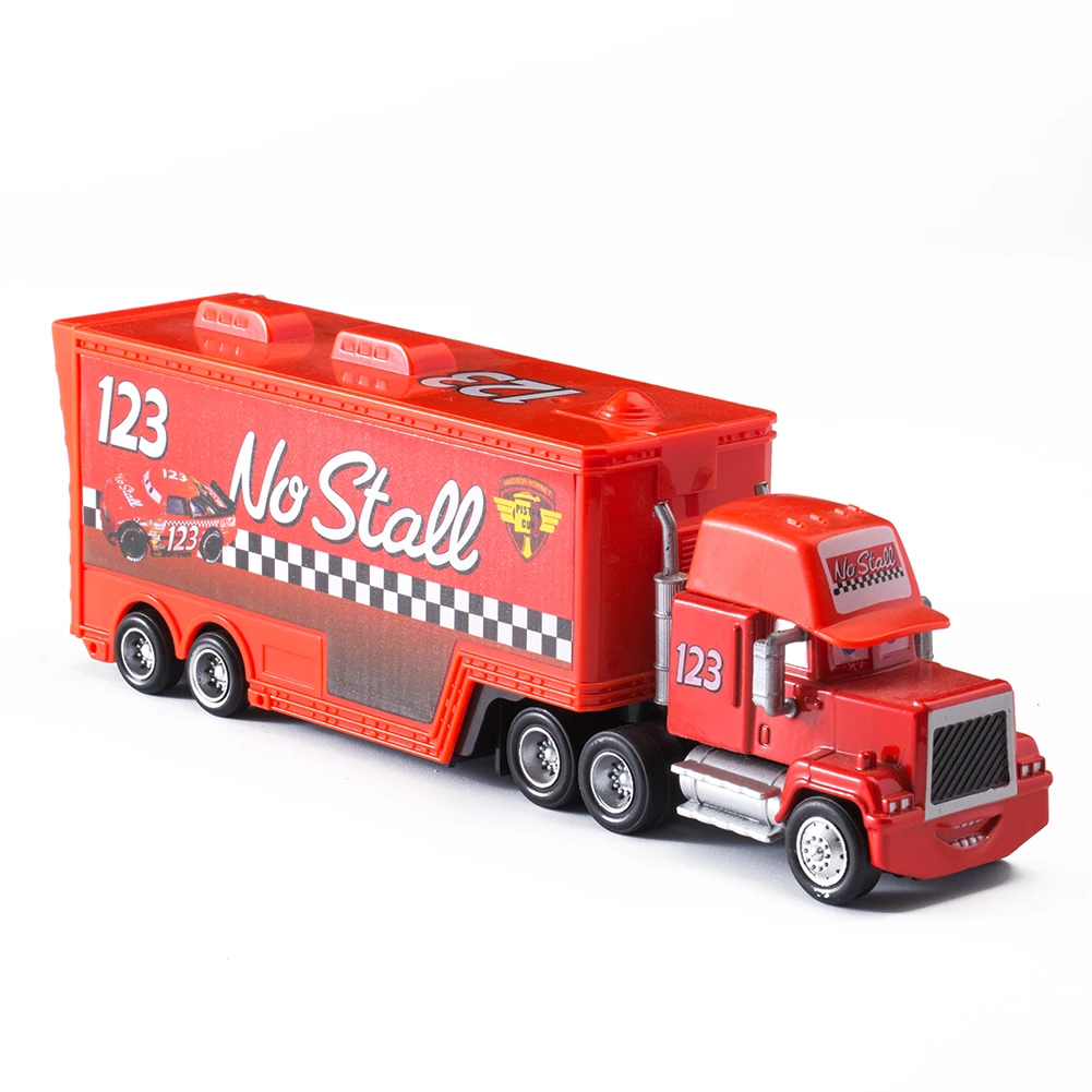 Disney Pixar Cars 3 Mack Lightning McQueen Uncle Truck 1:55 литой модельный автомобиль игрушка детский подарок на день рождения сплав Джексон шторм