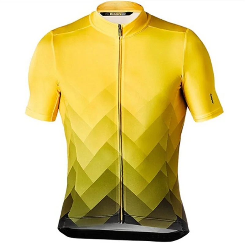 Командная одежда для велоспорта Mavic, одежда для велоспорта, Быстросохнущий комбинезон, гелевые комплекты одежды, Ropa Ciclismo uniformes Maillot, спортивная одежда#85 - Цвет: jersey6