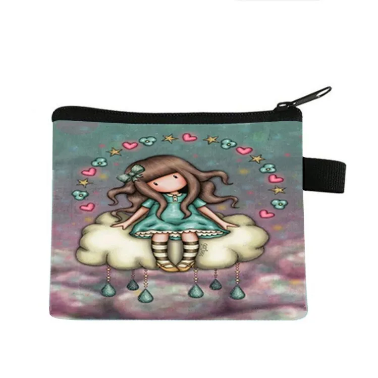 Game Wallet Student Boys And Girls Short Wallet Card Bag Pocket Change Purse Cute Coin Purse Clear Purse Small Pouch coin Bolsa