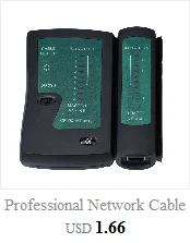 Профессиональный сетевой кабель тестер Lan тестер RJ45 Cat 5/Cat 5e/Cat 6/UTP кабели с RJ-11 и RJ-45 поставщик