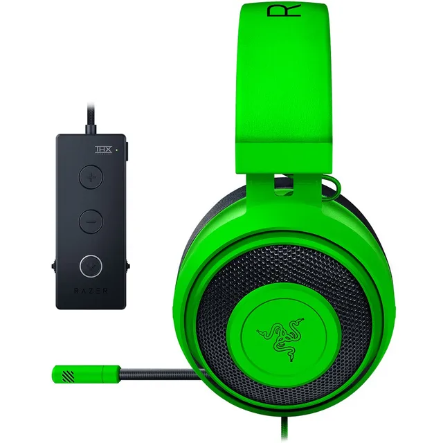 Razer Kraken Tournament Edition Wired Gaming Headset With Usb Audio Controller Thx Spatial Audio Usb Hubs Aliexpress