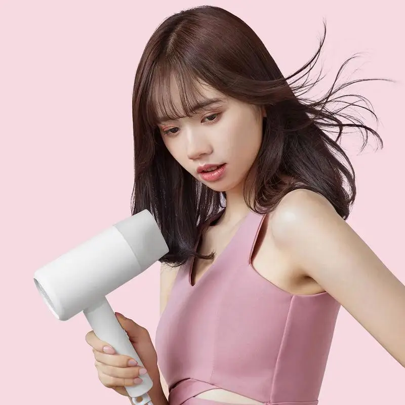 Xiaomi Mijia электрический фен для волос с отрицательными ионами, 1800 Вт, быстрая сушка, низкий уровень шума, парикмахерские, CMJO2L, XW, портативная складная ручка для путешествий