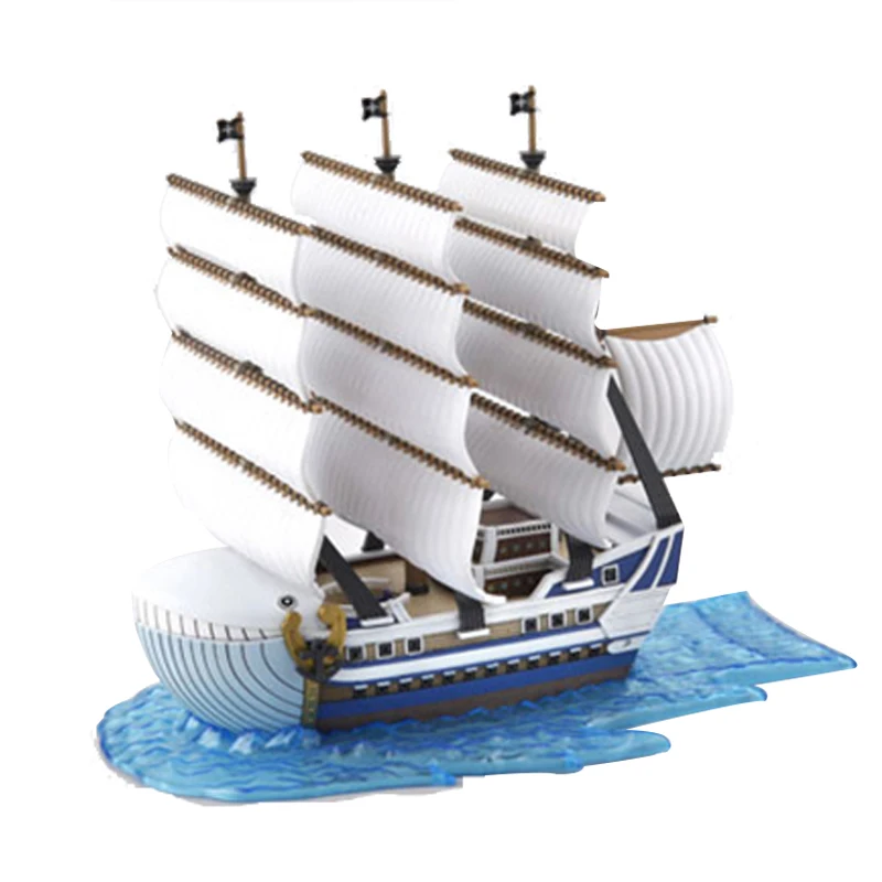 Оригинальный Bandai One Piece Great Ship 05 Whitebeard Mobick в сборе фигурки игрушки модели