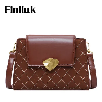 

XXXXX Diamond Lattice Women Bags Fashion Vintage Shoulder Bag Simple Small Square Crossbody Bag for Women bolsos BIA405 PM49