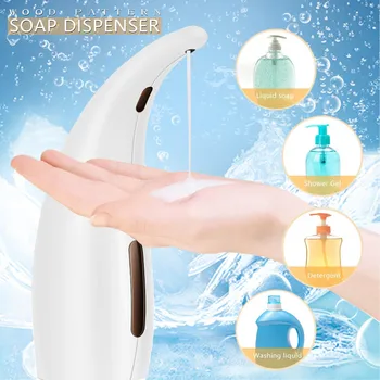 

300ml Touchless Handsfree Automatic Soap Dispenser Liquid Hand Wash Bathroom kitchen для кухн для удобств дозатор для мыла