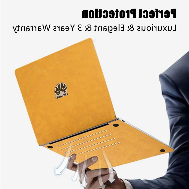 PU Leather Cover Skin For Huawei Honor Magicbook 14 Pro 16.1 Matebook D 14 D14 D15 Case Laptop Shell For 13 X Pro (9)