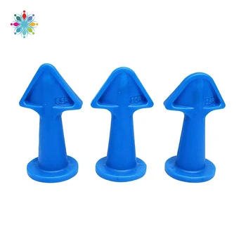 

3 Pieces Caulking Tool Sealant Finishing Tools Silicone Caulking Finisher Grout Scraper Tool For Kitchen Bathroom Window W118